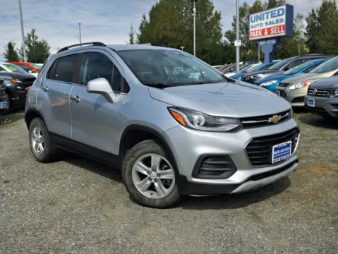 Silver 2018 Chevrolet Trax LT Sport Utility 4D for sale in Anchorage, AK