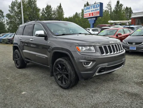 Gray 2014 Jeep Grand Cherokee Limited Sport Utility 4D for sale in Anchorage, AK