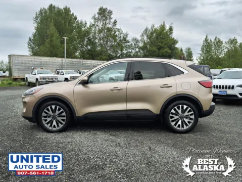 Photos of 2020 Ford Escape Titanium Sport Utility 4D for sale in Anchorage, AK at United Auto Sales