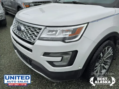 Another view of 2016 Ford Explorer Platinum Sport Utility 4D for sale in Anchorage, AK at United Auto Sales