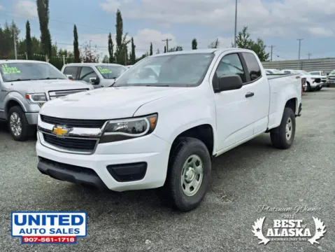Another view of 2017 Chevrolet Colorado Extended Cab Work Truck Pickup 2D 6 ft for sale in Anchorage, AK at United Auto Sales
