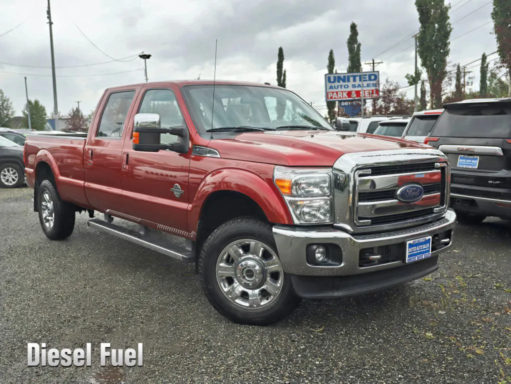 2016 Ford F350 Super Duty Crew Cab Lariat Pickup 4D 8 ft