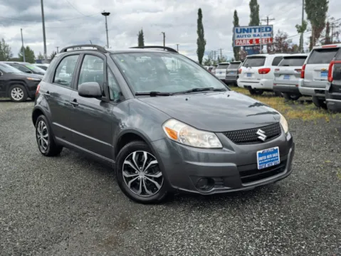 Gray 2011 Suzuki SX4 Hatchback 4D for sale in Anchorage, AK