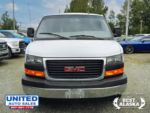 Photos of 2022 GMC Savana 2500 Cargo Regular Van 3D for sale in Anchorage, AK at United Auto Sales