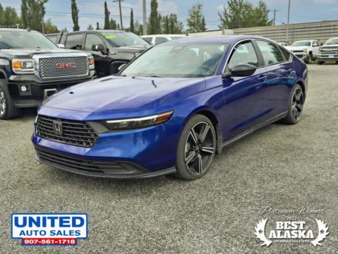 Another view of 2023 Honda Accord Hybrid Sport Sedan 4D for sale in Anchorage, AK at United Auto Sales