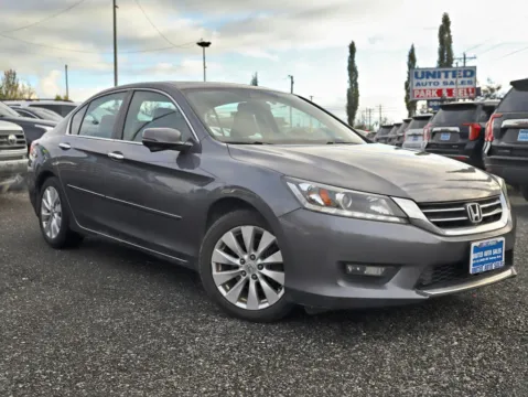 Gray 2014 Honda Accord EX-L Sedan 4D for sale in Anchorage, AK