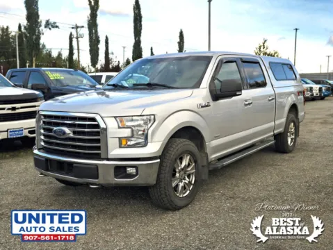 Another view of 2016 Ford F-150 SuperCrew Cab XLT Pickup 4D 6 1/2 ft for sale in Anchorage, AK at United Auto Sales