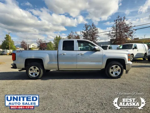 More photos of 2015 Chevrolet Silverado 1500 Double Cab Z71 LT Pickup 4D 6 1/2 ft at United Auto Sales, AK