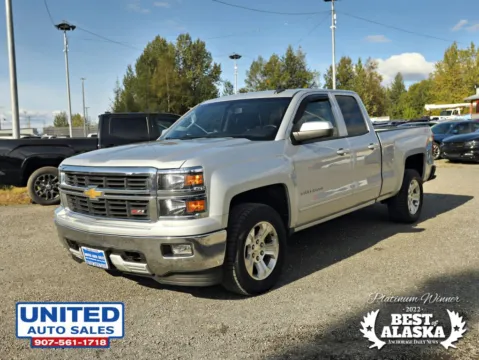 Photos of 2015 Chevrolet Silverado 1500 Double Cab Z71 LT Pickup 4D 6 1/2 ft for sale in Anchorage, AK at United Auto Sales