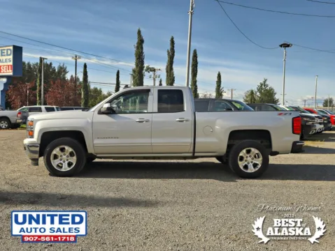 More photos of 2015 Chevrolet Silverado 1500 Double Cab Z71 LT Pickup 4D 6 1/2 ft at United Auto Sales, AK
