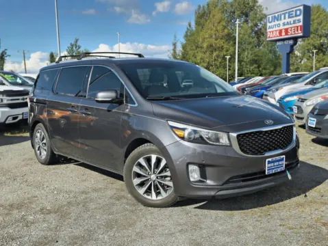 Gray 2017 Kia Sedona SX Minivan 4D for sale in Anchorage, AK