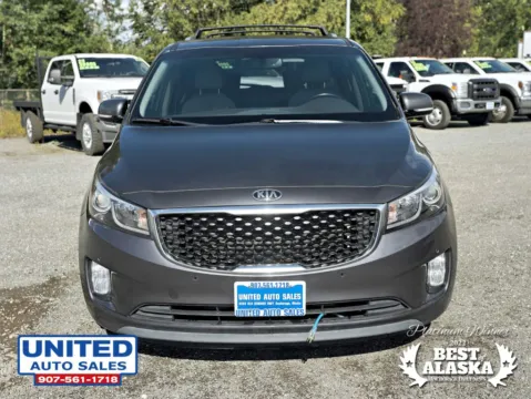 Photos of 2017 Kia Sedona SX Minivan 4D for sale in Anchorage, AK at United Auto Sales