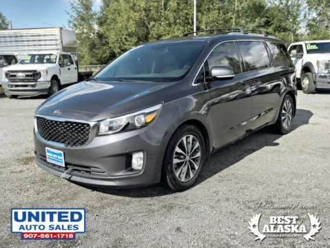Another view of 2017 Kia Sedona SX Minivan 4D for sale in Anchorage, AK at United Auto Sales