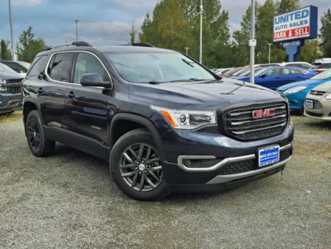 Blue 2018 GMC Acadia SLT-1 Sport Utility 4D for sale in Anchorage, AK