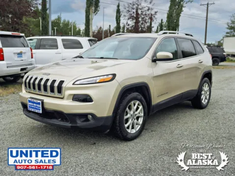 Another view of 2015 Jeep Cherokee Latitude Sport Utility 4D for sale in Anchorage, AK at United Auto Sales