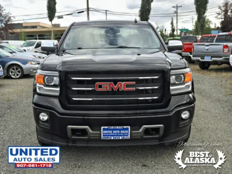 Photos of 2014 GMC Sierra 1500 Double Cab SLT Pickup 4D 6 1/2 ft for sale in Anchorage, AK at United Auto Sales