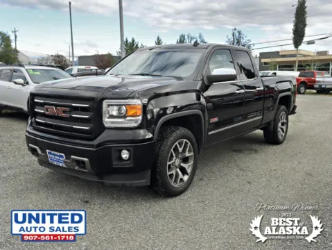 Another view of 2014 GMC Sierra 1500 Double Cab SLT Pickup 4D 6 1/2 ft for sale in Anchorage, AK at United Auto Sales