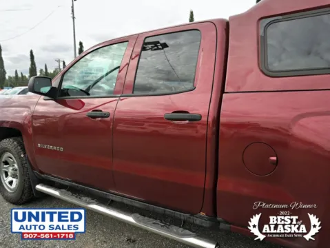 More photos of 2014 Chevrolet Silverado 1500 Double Cab Work Truck Pickup 4D 6 1/2 ft at United Auto Sales, AK