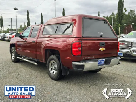 More photos of 2014 Chevrolet Silverado 1500 Double Cab Work Truck Pickup 4D 6 1/2 ft at United Auto Sales, AK