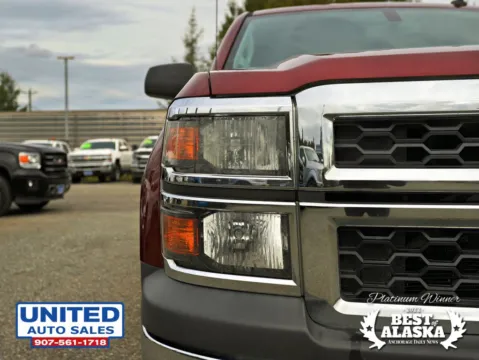 More photos of 2014 Chevrolet Silverado 1500 Double Cab Work Truck Pickup 4D 6 1/2 ft at United Auto Sales, AK
