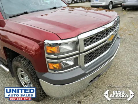 More photos of 2014 Chevrolet Silverado 1500 Double Cab Work Truck Pickup 4D 6 1/2 ft at United Auto Sales, AK
