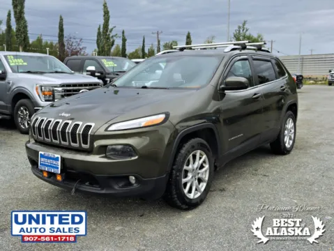 Another view of 2014 Jeep Cherokee Latitude Sport Utility 4D for sale in Anchorage, AK at United Auto Sales