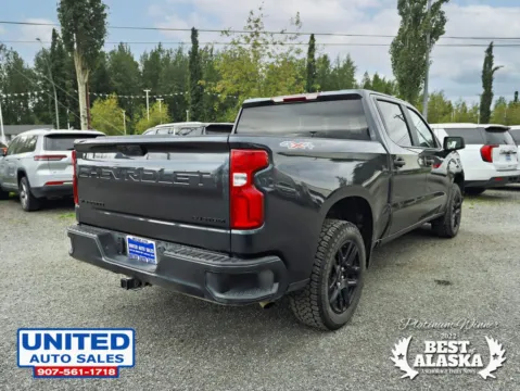 More photos of 2022 Chevrolet Silverado 1500 Limited Crew Cab Custom Pickup 4D 5 3/4 ft at United Auto Sales, AK