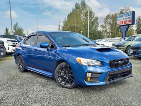 Blue 2019 Subaru WRX Premium Sedan 4D for sale in Anchorage, AK