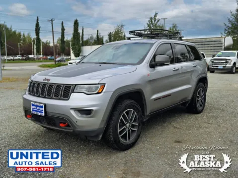 Another view of 2017 Jeep Grand Cherokee Trailhawk Sport Utility 4D for sale in Anchorage, AK at United Auto Sales