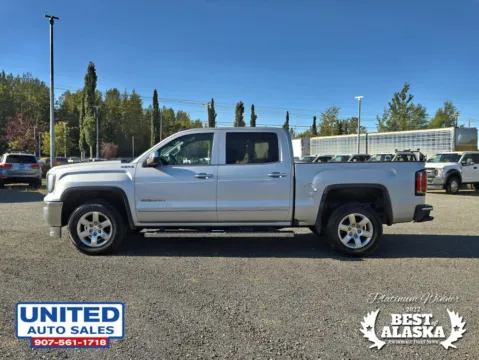 More photos of 2016 GMC Sierra 1500 Crew Cab SLT Pickup 4D 6 1/2 ft at United Auto Sales, AK