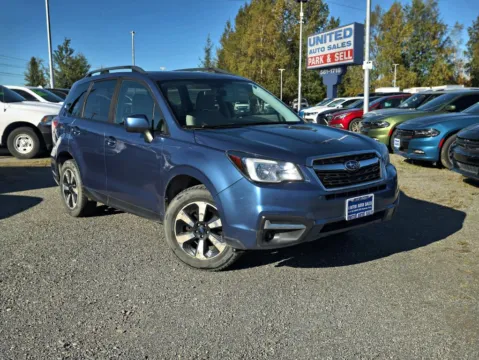 Blue 2017 Subaru Forester 2.5i Premium Sport Utility 4D for sale in Anchorage, AK