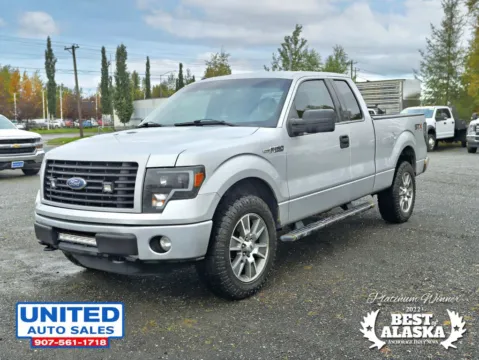 Another view of 2014 Ford F-150 Super Cab STX Pickup 4D 6 1/2 ft for sale in Anchorage, AK at United Auto Sales