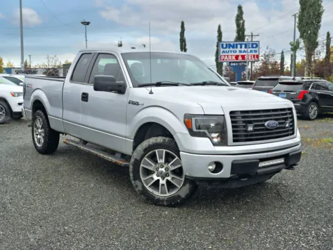 Silver 2014 Ford F-150 Super Cab STX Pickup 4D 6 1/2 ft for sale in Anchorage, AK