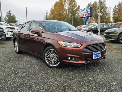 Brown 2015 Ford Fusion SE Sedan 4D for sale in Anchorage, AK