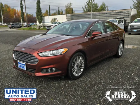 Another view of 2015 Ford Fusion SE Sedan 4D for sale in Anchorage, AK at United Auto Sales