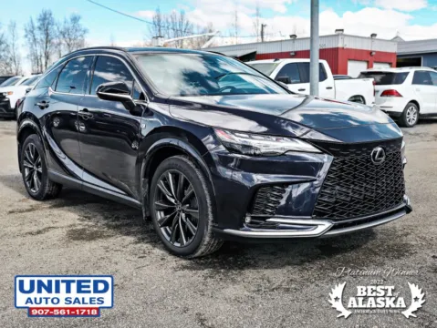 Another view of 2023 Lexus RX 350 F SPORT Handling Sport Utility 4D for sale in Anchorage, AK at United Auto Sales