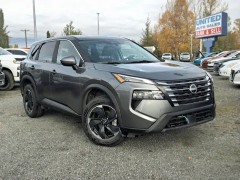 Gray 2024 Nissan Rogue SV Sport Utility 4D for sale in Anchorage, AK