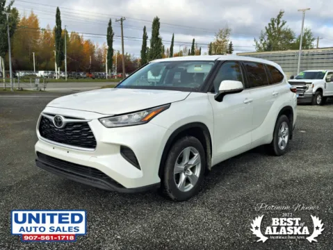 Photos of 2020 Toyota Highlander LE Sport Utility 4D for sale in Anchorage, AK at United Auto Sales