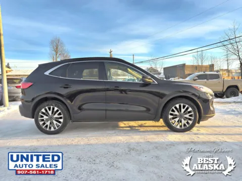 Another view of 2020 Ford Escape Titanium Sport Utility 4D for sale in Anchorage, AK at United Auto Sales