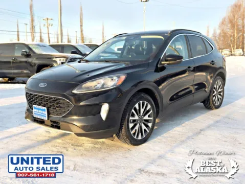 Photos of 2020 Ford Escape Titanium Sport Utility 4D for sale in Anchorage, AK at United Auto Sales