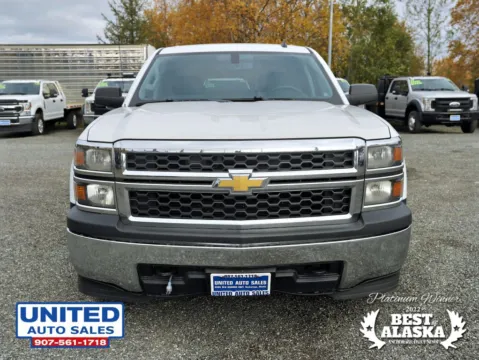 Another view of 2014 Chevrolet Silverado 1500 Crew Cab Work Truck Pickup 4D 5 3/4 ft for sale in Anchorage, AK at United Auto Sales