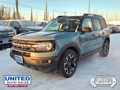 Another view of 2021 Ford Bronco Sport Outer Banks Sport Utility 4D for sale in Anchorage, AK at United Auto Sales