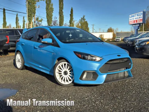 Blue 2017 Ford Focus RS Hatchback 4D for sale in Anchorage, AK
