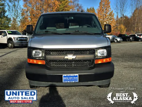 Photos of 2017 Chevrolet Express 2500 Passenger LS Van 3D for sale in Anchorage, AK at United Auto Sales