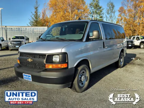 Another view of 2017 Chevrolet Express 2500 Passenger LS Van 3D for sale in Anchorage, AK at United Auto Sales