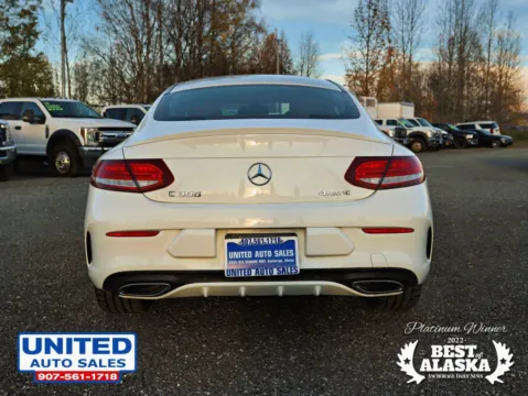 Another view of 2017 Mercedes-Benz C-Class C 300 4MATIC Coupe 2D for sale in Anchorage, AK at United Auto Sales