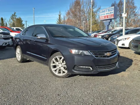 Blue 2019 Chevrolet Impala Premier Sedan 4D for sale in Anchorage, AK