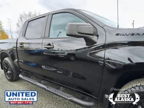 More photos of 2024 Chevrolet Silverado 1500 Crew Cab Custom Pickup 4D 5 3/4 ft at United Auto Sales, AK