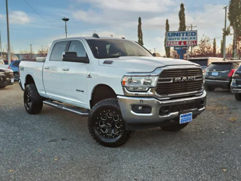 White 2021 Ram 2500 Crew Cab Big Horn Pickup 4D 6 1/3 ft for sale in Anchorage, AK