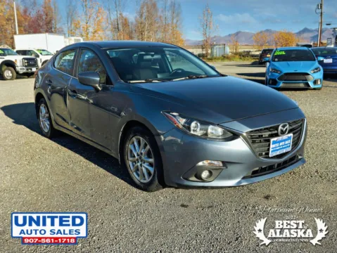 Another view of 2015 MAZDA MAZDA3 i Touring Sedan 4D for sale in Anchorage, AK at United Auto Sales